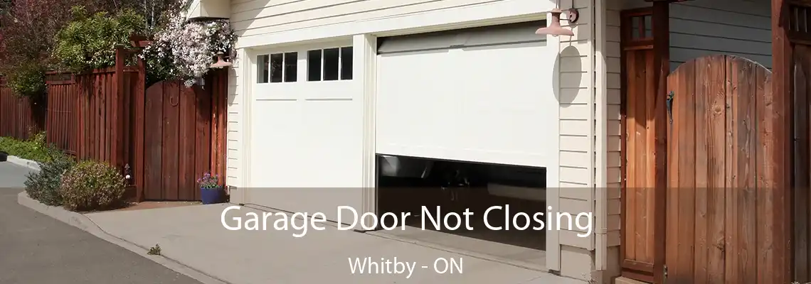 Garage Door Not Closing Whitby - ON