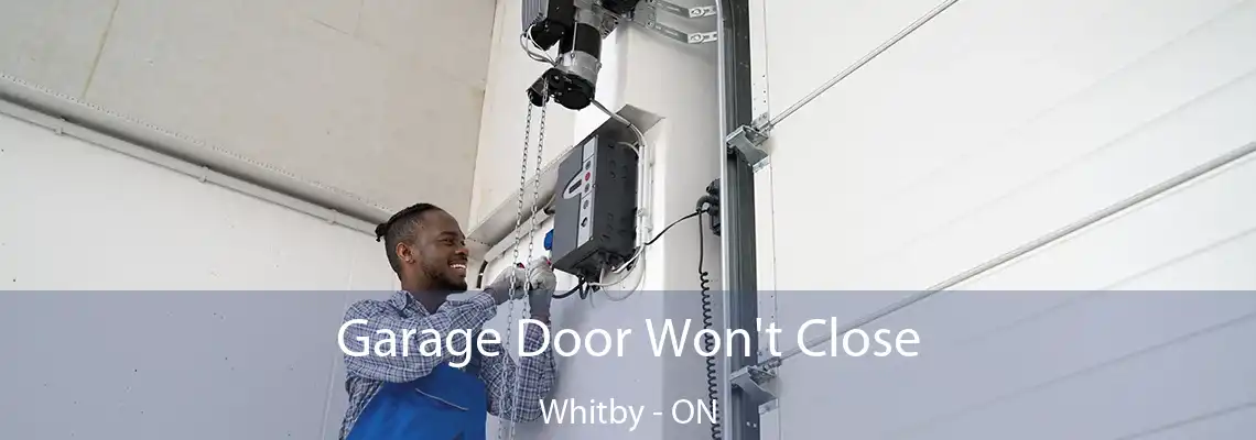Garage Door Won't Close Whitby - ON