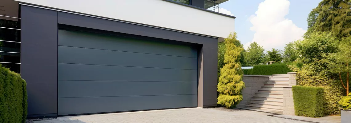 Haas Galvanized Steel Garage Door in Whitby, ON