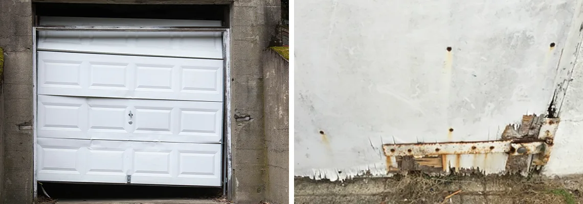 Rotten Commercial Garage Door Repair in Whitby, ON