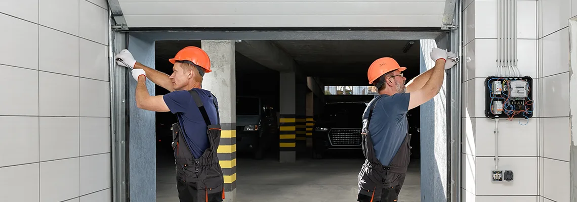 Wooden Garage Door Frame Repair in Whitby, Ontario