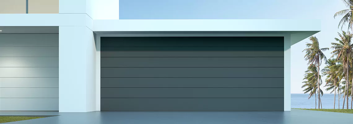 Insulated Modern Garage Doors in Whitby, Ontario